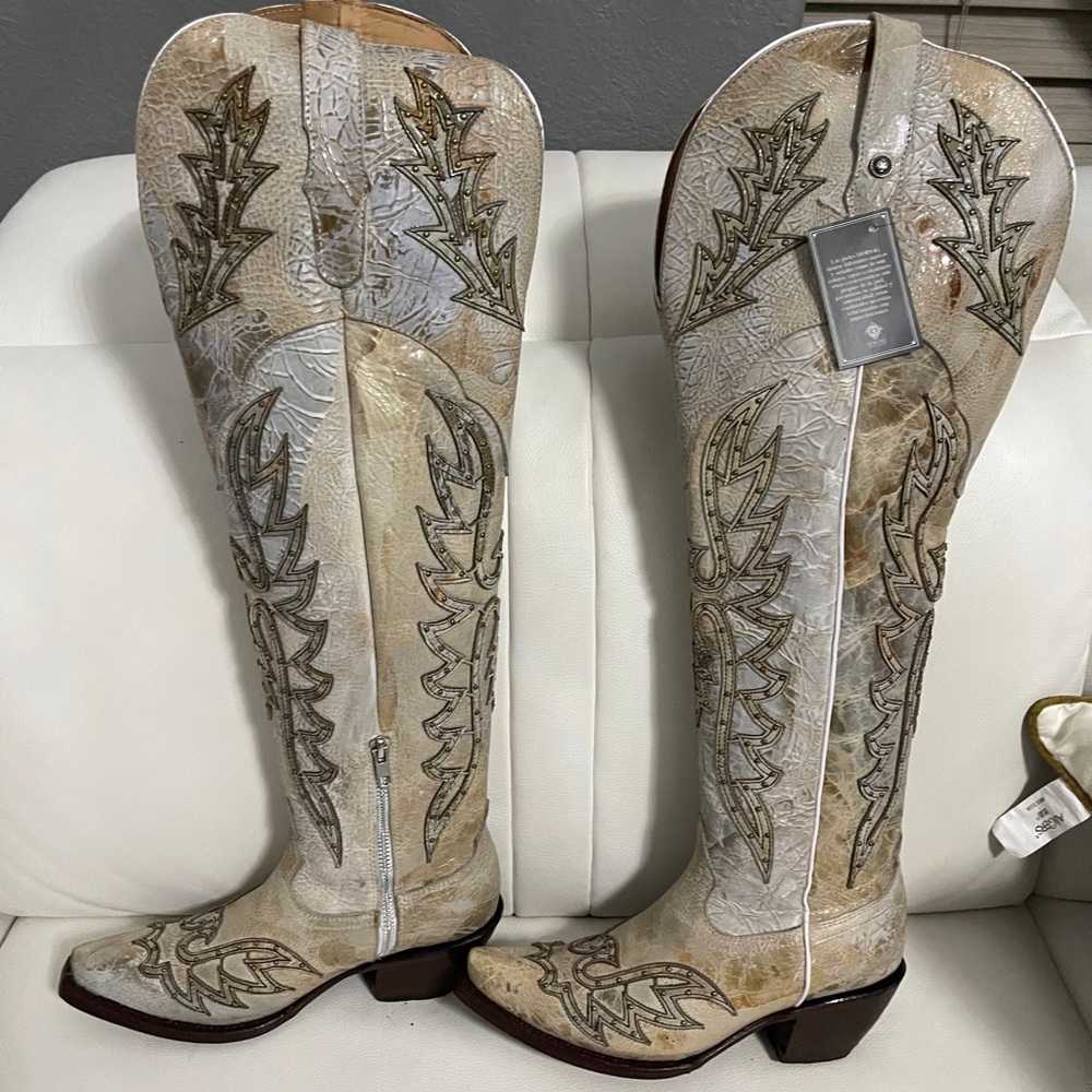 Over the Knee Boots - Aguila Edition (Desert Bone)
